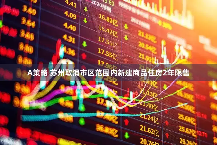 A策略 苏州取消市区范围内新建商品住房2年限售