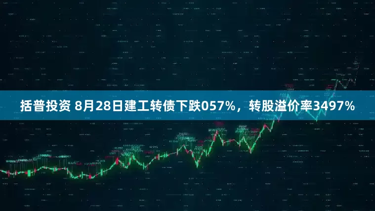 括普投资 8月28日建工转债下跌057%，转股溢价率3497%